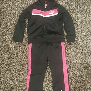 Girls 18 month Puma track suit